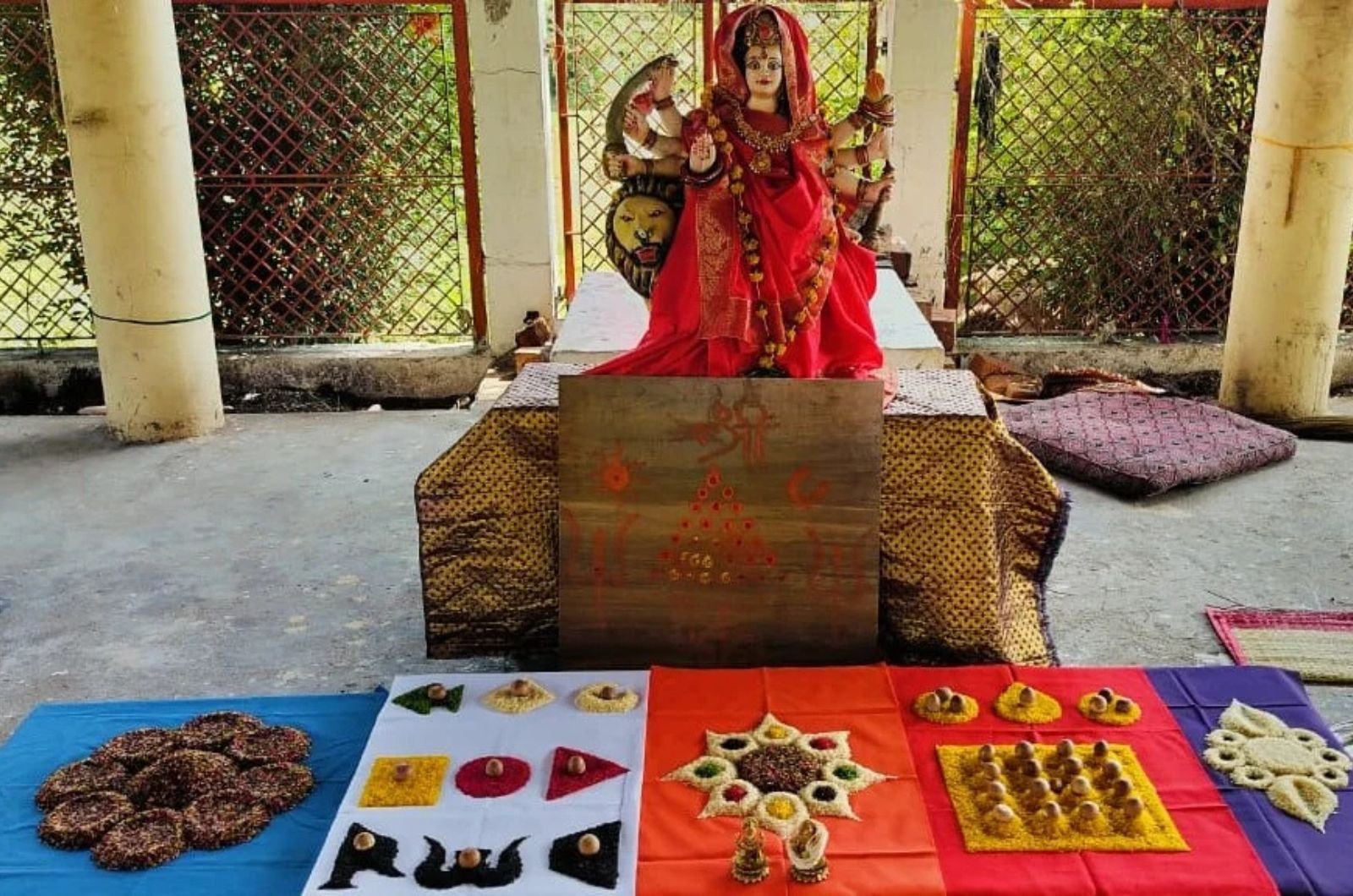 A moment during a Vedic ritual