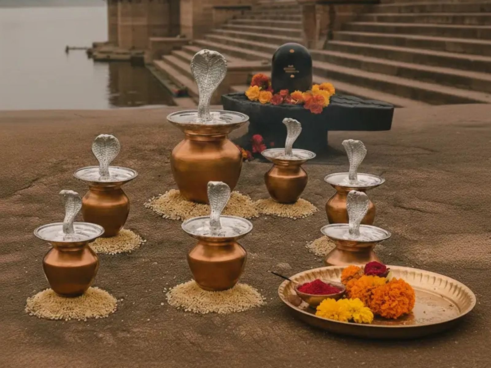 Kaal Sarp Dosh puja havan being performed in Ujjain